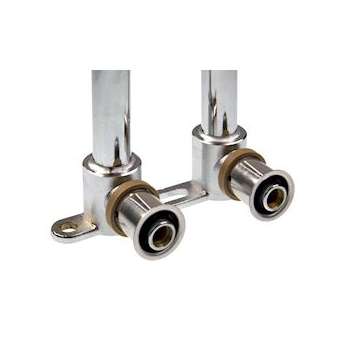 VSH MultiPress sortie de dalle double i/a 16xØ15 l300mm Ni|Aalberts Integrated Piping Systems BV-IPH3805714