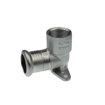 VSH XPress Inox applique murale 90° FF 22xRp3/4|Aalberts Integrated Piping Systems BV-IPH6191823