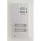 Platine saillie 4 bouton avec Façade aluminium. epaisseur 22mm.