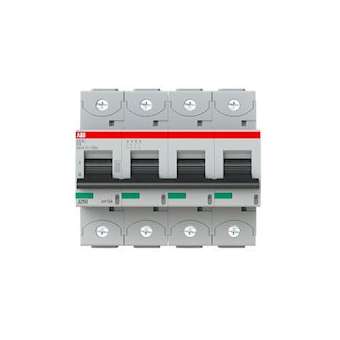 Disjoncteur S804C 4P 16A Courbe C Raccordement à vis - 25KA (6Modules)|ABB-ABB744438