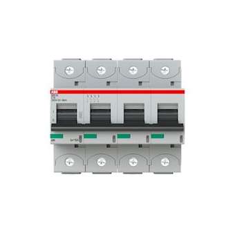 Disjoncteur S804N 4P 16A Courbe C Raccordement à vis - 36KA (6Modules)|ABB-ABB740438