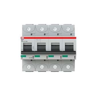 Disjoncteur S804N 4P 20A Courbe C Raccordement à vis - 36KA (6Modules)|ABB-ABB740439