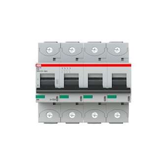 Disjoncteur S804N 4P 50A Courbe C Raccordement à vis - 36KA (6Modules)|ABB-ABB740443