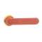 Poignée Pistolet Rouge/Jaune 175mm pour Axe 12mm|ABB-ABB912440
