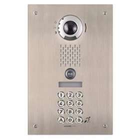 Plat. v. enc. 1bp ip/sip,inox,access,pictos,s. vocale,boucle m, clavier codé|Aiphone-AIPIXDVFLAC
