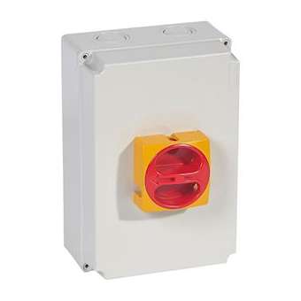 Interrupteur-sectionneur rotatif complet de proximité - tripolaire - 50A|Legrand-LEG022175