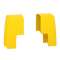 Linergy - flasques latérales pour peigne 2P - lot de 10|Schneider Electric-SCHA9XPE210