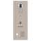 Plat. v. enc. 1bp ip/sip,inox,access,pictos,s. vocale,boucle m,p. vigik, clavier