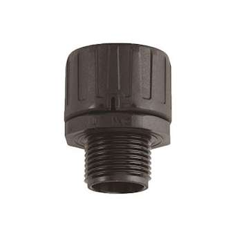 Raccord Droit CAPRILOK Compakt - taille 9 - Pg 9 - IP67 - polyamide 6.6 noir|Eaton Capri-CAP690907