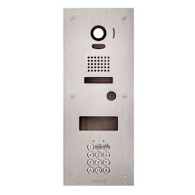 Façade inox encastrée avec clavier 100 codes 2 relais pour jmdvfl|Aiphone-AIPKJMDVFL