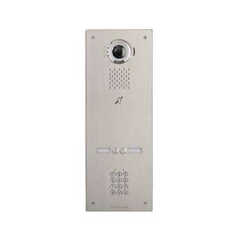 Plat. vidéo enc. 2bp ip/sip, inox, pictos, syn. vocale, b. magnétique, clav codé|Aiphone-AIPIXDVF2LAC