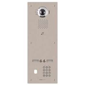 Plat. vidéo enc. 2bp ip/sip,inox,pictos,syn. vocale,b. magn,clav codé,per. vigik|Aiphone-AIPIXDVF2LACV