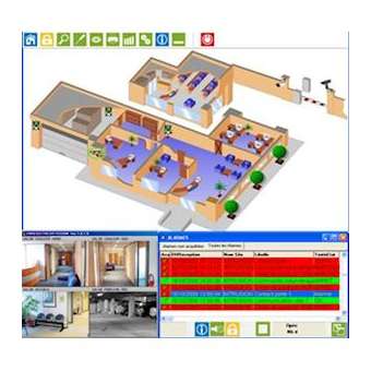 Module Vidéo Pour 8 Caméras Multivision Via Nvr Hik (Live-Enregistre-Ptz)|Acie-AIEACM-VIDEO8