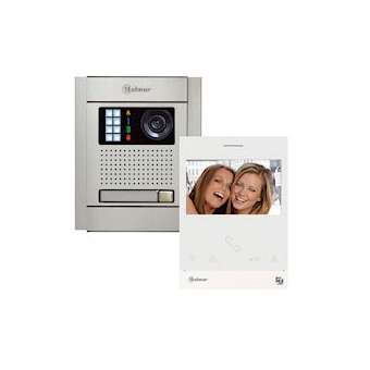 Kit vidéo encastré NEXA Alu 1 appel moniteur ART4 H LITE 4.3'|Golmar-BITGN5110-ART4H-L