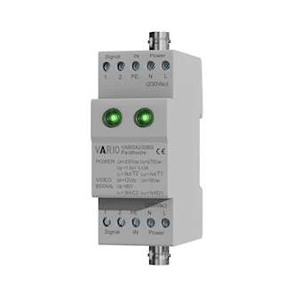 Paraf modul camera analog protection coax+alimentation 230V+signal 12V, In 5kA|Adee electronic-ADY069561