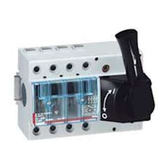 Interrupteur-sectionneur Vistop 100A - 4P commande frontale et poignée noire|Legrand-LEG022522