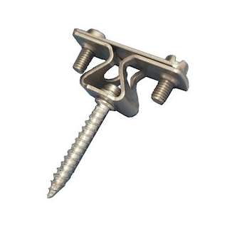 Attache acier inox pour ruban plat 30mm|Adee electronic-ADY094810