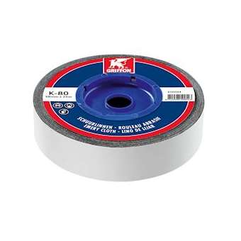 Rouleau abrasif K-80 - 25 M x 38 mm - grain 80|Griffon france-GF26150054