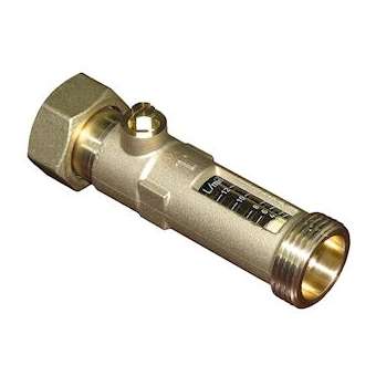 DEBITMETRE 1' M X 1' ECROU TOURNANT DN15 DEBIT 2 A 12L/MIN|Adg-AF9655-4