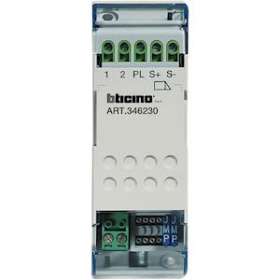 Relais pour gâche 12V ou pour automatisme de portail|Bticino-TIC346230