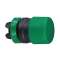 Harmony tête de coup de poing D 30 mm - D22 - vert|Schneider Electric-SCHZB5AC34