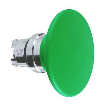 Harmony tête de bouton poussoir D 60 mm - D22 - vert|Schneider Electric-SCHZB4BR3