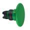 Harmony tête de bouton poussoir D 60 mm - D22 - vert|Schneider Electric-SCHZB5AR3