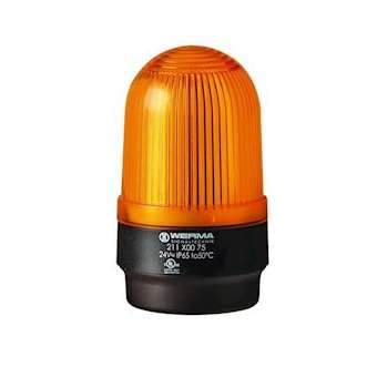 Feu flash xénon - Série 212 - 24VDC - Orange - Montage au sol|-WRM21230055