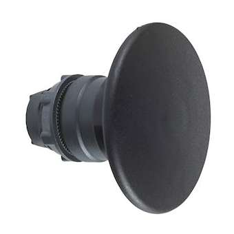 Harmony tête de coup de poing D 60 - tourner pour déverrouiller - D22 - noir|Schneider Electric-SCHZB5AS62