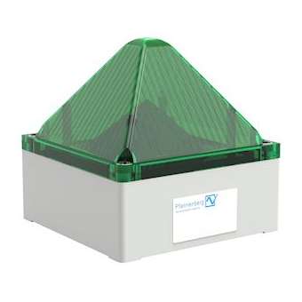Feu à LED industriel multimodes 115/230Vca/Vcc optique Rouge|AE&T-APQQUADROLED1152303