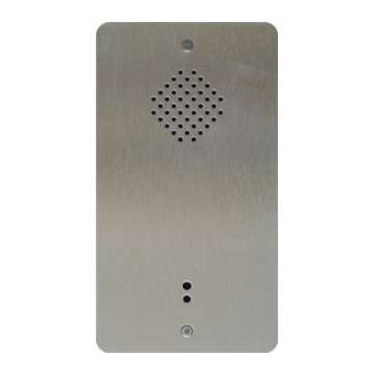 Poste PATIENT INOX avec hp 1w et micro, mains libre full duplex avec antilarsen|Castel-CST480.8200