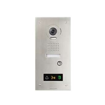 Platine vidéo inox enc, synthèse vocale, pictos pour jp4med|Aiphone-AIPJPDVFL