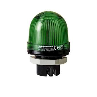 Feu fixe - Série 801 - 24VAC/DC - Vert - Montage encastré|-WRM80120075