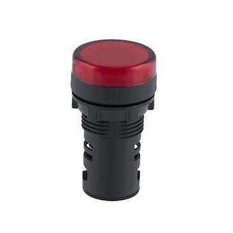 Mini voyant fixe LED encastrable 12Vcc/ca Blanc IP65|AE&T-APQO50F0121