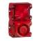 Combiné 105 dB(A) feu flash 5 J 24Vcc optique Rouge IP66