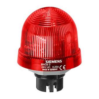 Colonne lum.rouge.LED-clig.24V|Siemens Industries et Infrastructures-SIE8WD5320-5BB