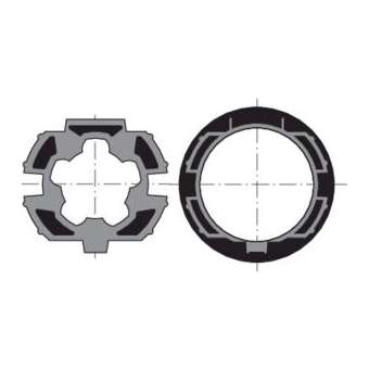 Jeu lt50 tube zf64 centre|Somfy-SYF9410400