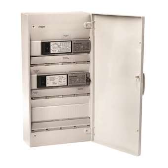 Tableau monté-câblé avec 1 gtbc,1 gfc,1 gtvbc,2 ps2420d et 1 disjoncteur.|Aiphone-AIPGTMCV313