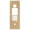 Façade aluminium anodisé champagne pour gtdmblvn