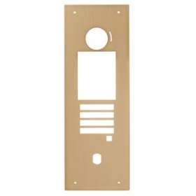 Façade aluminium anodisé champagne pour gtdmblvn|Aiphone-AIPPGTBCH