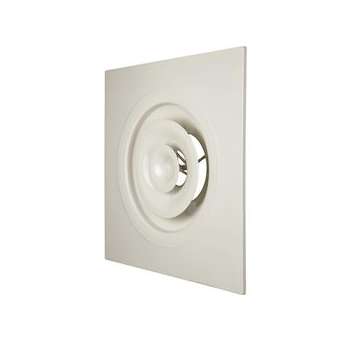 Diffuseur soufflage réglable circulaire acier blanc dalle 600x600 A842 TP D250|Aldes-ALD11051373