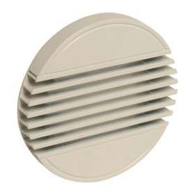 Terminal BIM2 300 - Alu - Blanc - Soufflage mural ou reprise mural/plafond D125|Aldes-ALD11052293
