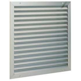 Grille extérieure murale en alu anodisé pour air neuf / vicié AWA 251 500x200mm|Aldes-ALD11052035
