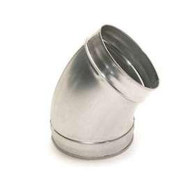 Coude galvanisé 45DEG - Diamètre 200 mm embouti|Aldes-ALD11093391