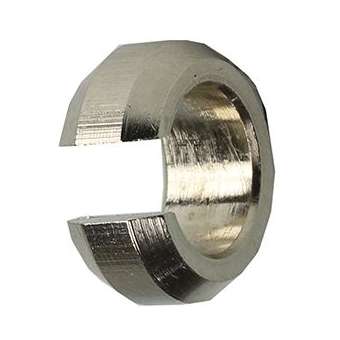 Kit d'adaptation raccord (bague de serrage), Laiton nickelé - Gaine SL/SLI 10 mm|Anamet-ANM8172096