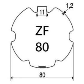Jeu lt60 tube zf 80|Somfy-SYF9420339