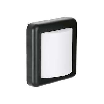WallE - Applique polyc. carrée 4W IP65 3000K (s/s capot)|Aurora-ABIENWL430