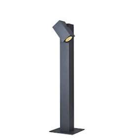 THEO PATHLIGHT, borne extérieure, simple, anthracite, GU10, 7W max, IP44|SLV-DC51002870