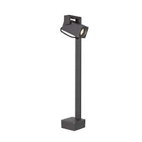 THEO BRACKET 70, borne extérieure, anthracite, GU10/LED GU10 51mm, 7W max, IP65|SLV-DC51004655