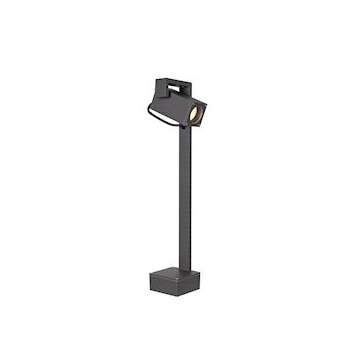 THEO BRACKET 50, borne extérieure, anthracite, GU10/LED GU10 51mm, 7W max, IP65|SLV-DC51004654